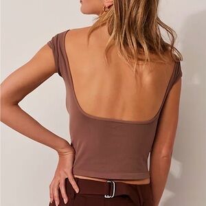 FP X Intimates Low-Back Seamless Tee
